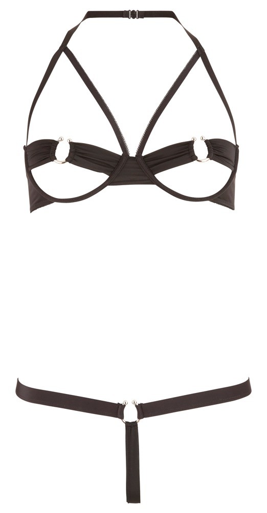 Set Reggiseno Perizoma Aperte Taglia L - immagine 6