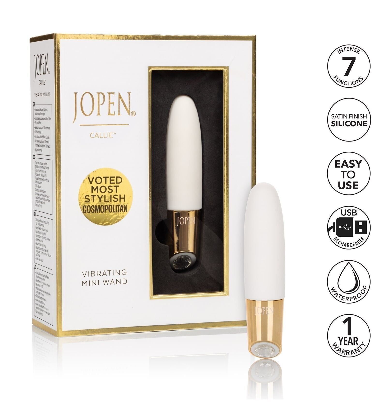 Mini Bacchetta Stimolatore Vibrante Jopen - immagine 7