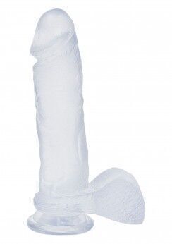 Dildo Crystal Jellies con testicoli Cock 8 '' - immagine 4