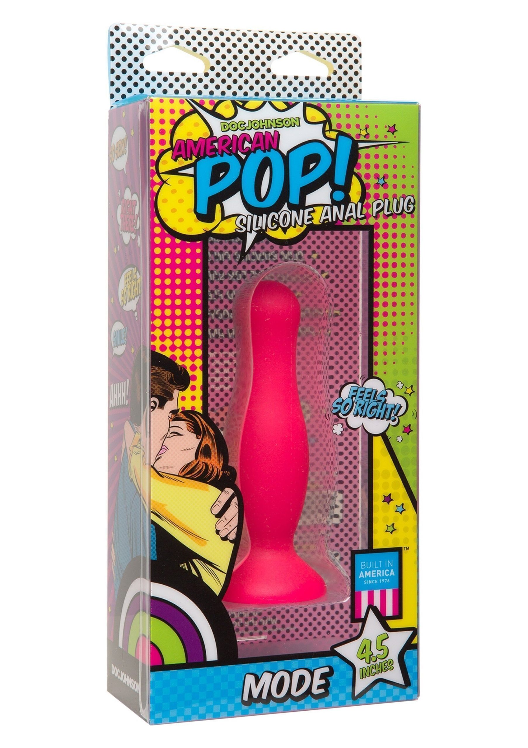 Plug anale American Pop Pink - immagine 3