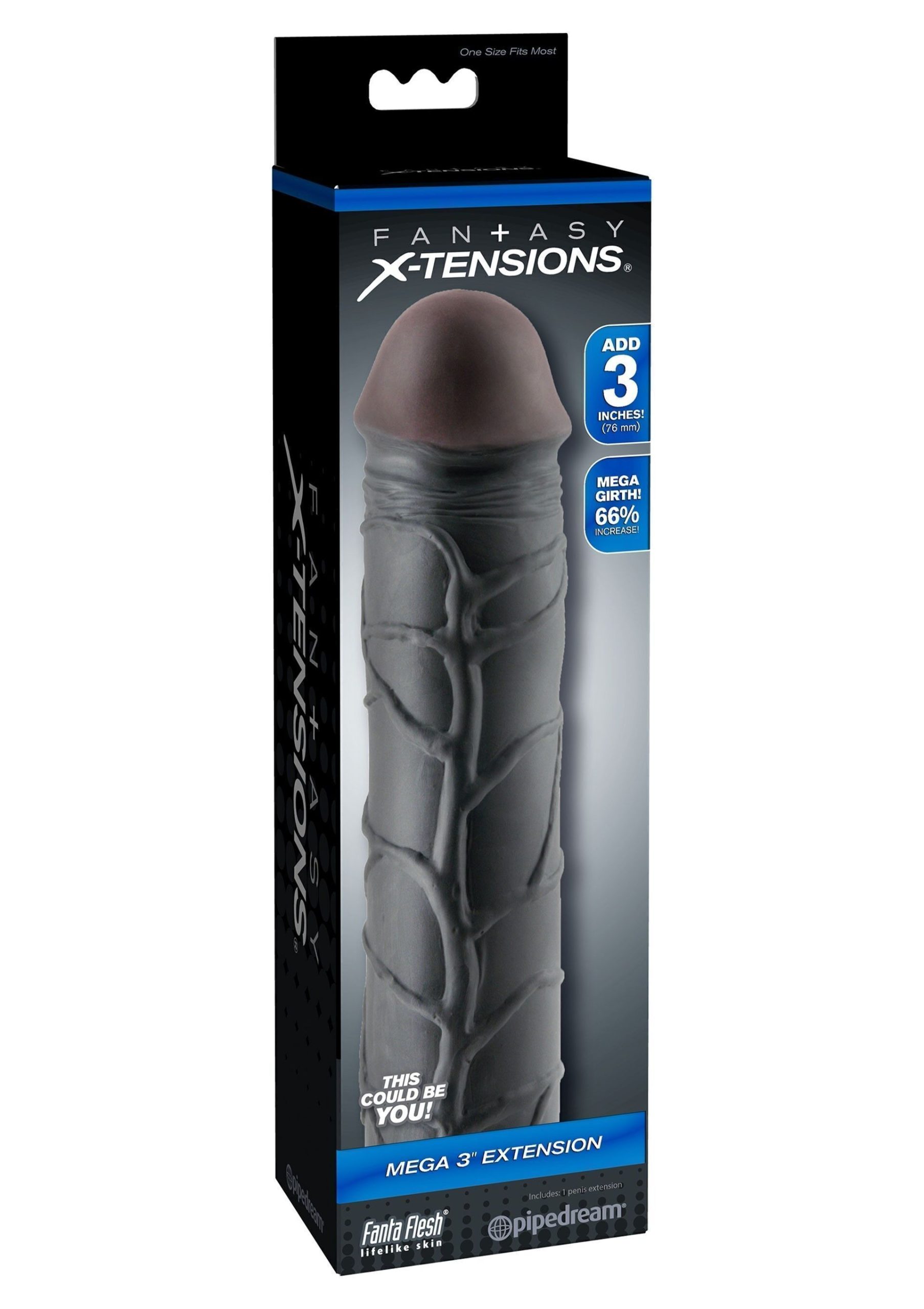 FX Mega 3 Inch Extension Black - immagine 3